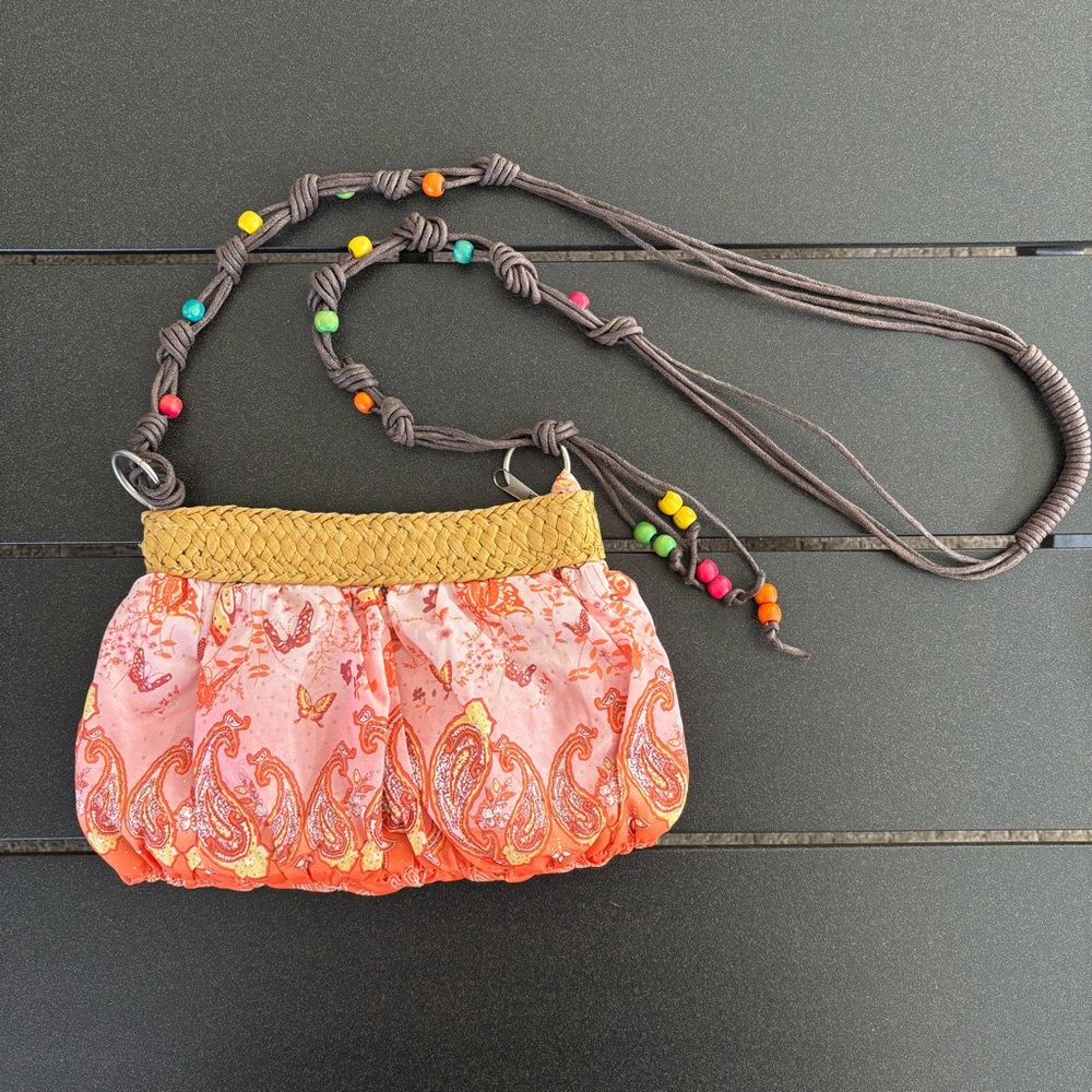 NWOT Colorful Boho Crossbody Bag